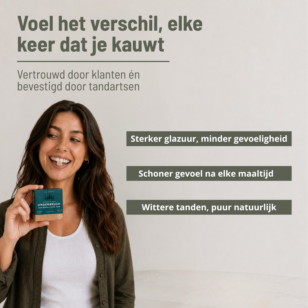 Remineraliserende kauwgom